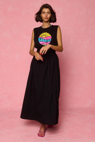 karavan clothing fashion spring summer 26 nai weekendwear collection nadia dress black