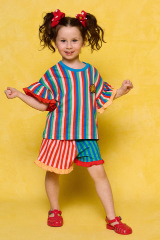 karavan clothing fashion spring summer 26 rookies collection helga tee multicolor stripes