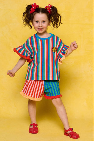karavan clothing fashion spring summer 26 rookies collection nala shorts pink blue stripes