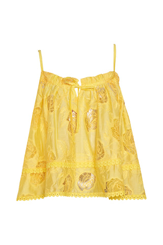 karavan clothing fashion spring summer 26 nai collection natalina top yellow