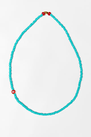 Beads Necklace (Turquoise)