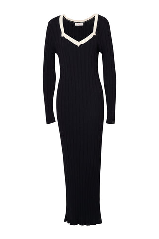 karavan clothing fashion fall winter 25 krvn homecoming collection nelly knitted dress black