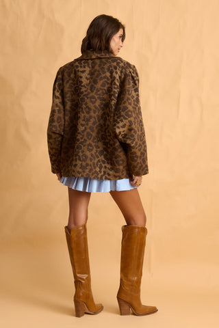 karavan clothing fashion fall winter 25 homecoming collection louve blazer leopard