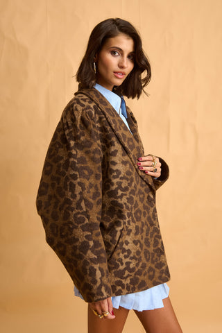 karavan clothing fashion fall winter 25 homecoming collection louve blazer leopard