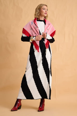 karavan clothing fashion fall winter 25 homecoming collection elysia scarf moon & stars