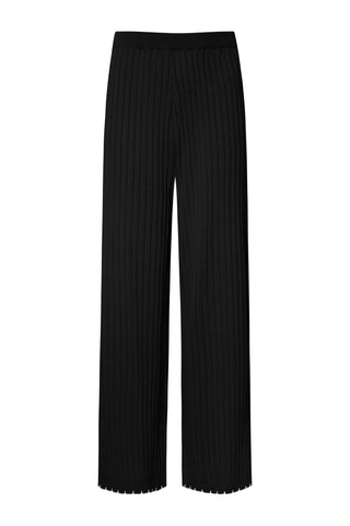 karavan clothing fashion fall winter 25 homecoming krvn collection noella knitted trousers black