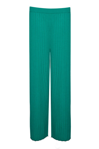 karavan clothing fashion fall winter 25 homecoming krvn collection noella knitted trousers green