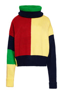 karavan fall winter 26' collection odell knitted sweater red lemon black