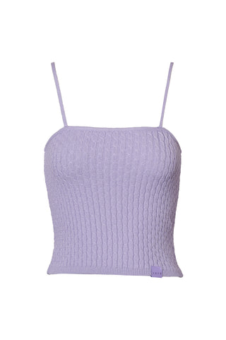 karavan clothing fashion fall winter 25 krvn homecoming collection odina knitted top lilac