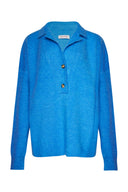karavan fall winter 26' collection olsen knitted pullover blue