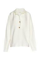 karavan fall winter 26' collection olsen knitted pullover ivory