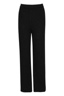 karavan fall winter 26' collection orlanda knitted trousers black