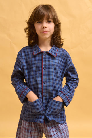 karavan clothing fashion fall winter 25 homecoming rookies collection pajamas set blue boy