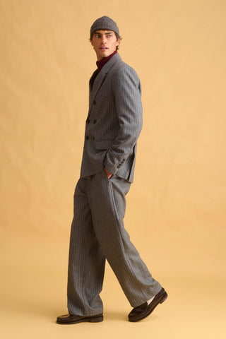 karavan clothing fashion fall winter 25 homecoming men collection patrick trousers grey stripes