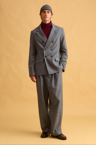 karavan clothing fashion fall winter 25 homecoming men collection patrick trousers grey stripes