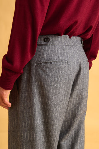 karavan clothing fashion fall winter 25 homecoming men collection patrick trousers grey stripes