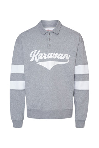 karavan clothing fashion fall winter 25 homecoming men collection pedro sweatshirt grey
