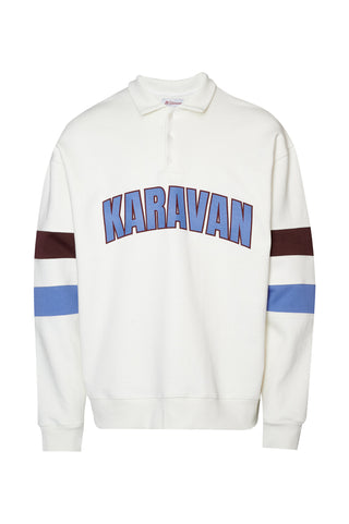 karavan clothing fashion fall winter 25 homecoming men collection pedro sweatshirt ivory