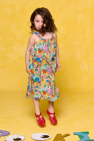 karavan clothing fashion spring summer 26 rookies collection perla dress doodle