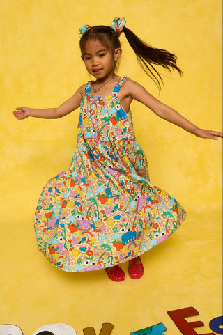 karavan clothing fashion spring summer 26 rookies collection perla dress doodle