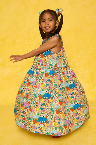karavan clothing fashion spring summer 26 rookies collection perla dress doodle