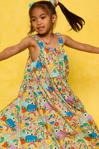 karavan clothing fashion spring summer 26 rookies collection perla dress doodle