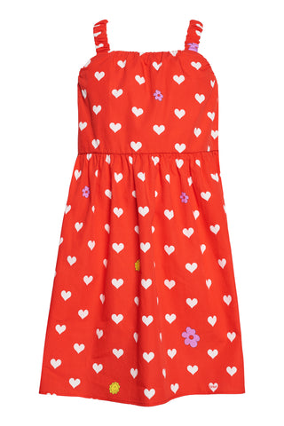 karavan clothing fashion spring summer 26 rookies collection perla dress polka hearts