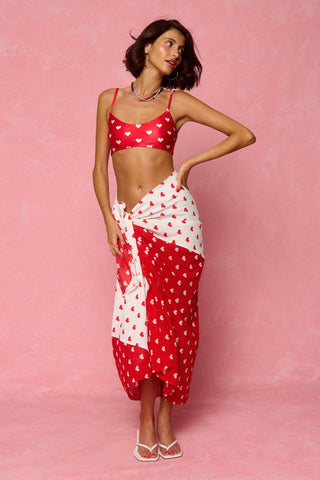 karavan clothing fashion spring summer 26 nai weekendwear collection persa pareo white red polka hearts