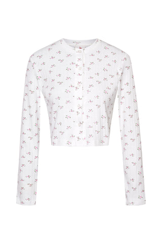 karavan clothing fashion fall winter 25 homecoming homeware collection pointelle cardigan pink flowers