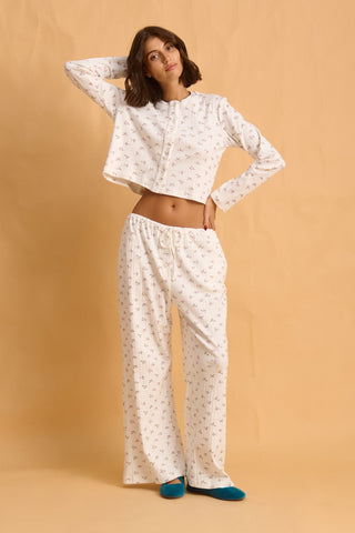 karavan clothing fashion fall winter 25 homecoming homeware collection pointelle pants pink flowers