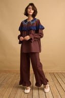 Pyjamas Set (Brown Check)