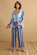 Silk Pyjamas Top (Fan)