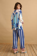 Silk Pyjamas Top (Fan)