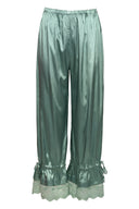 karavan fall winter 26' collection poema pants satin green