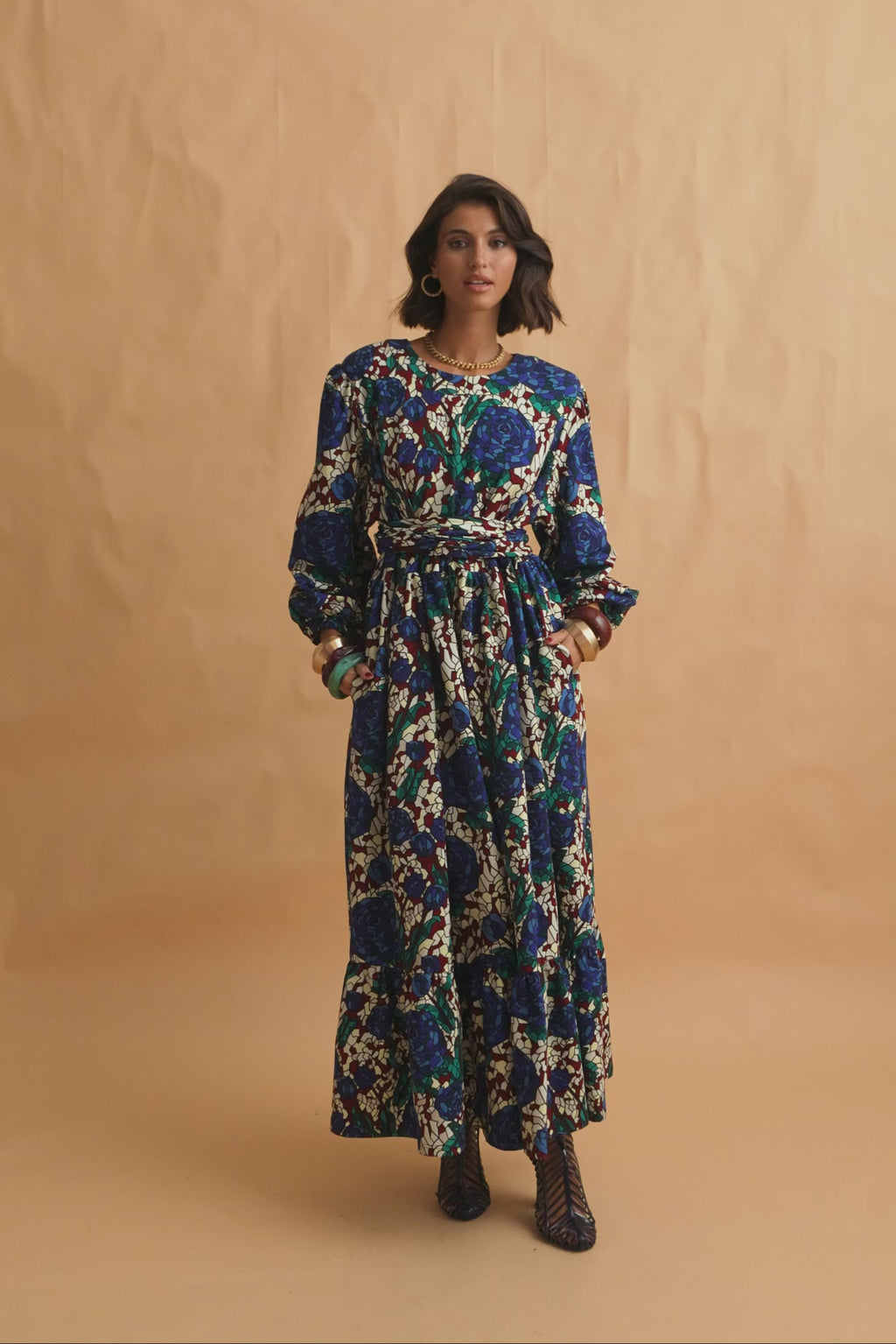 karavan clothing fashion fall winter 25 homecoming collection yolanda dress vitro roses