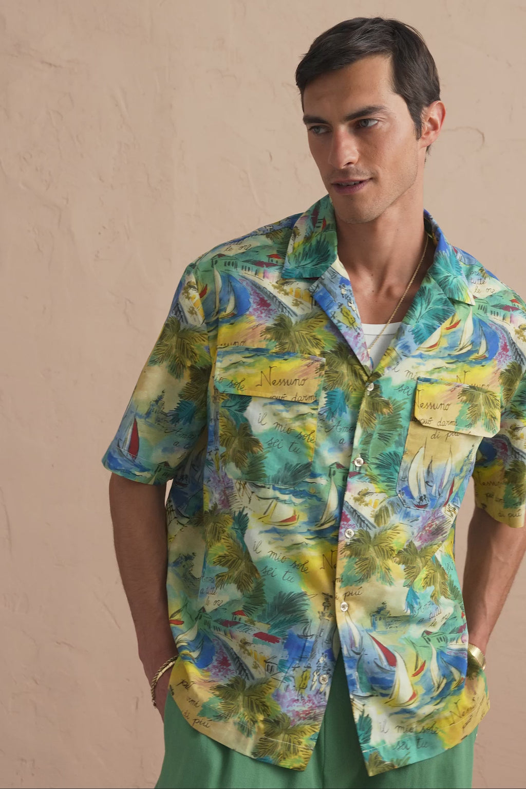 karavan clothing tosa kalokairia spring summer 25 men collection danil shirt mediterranean