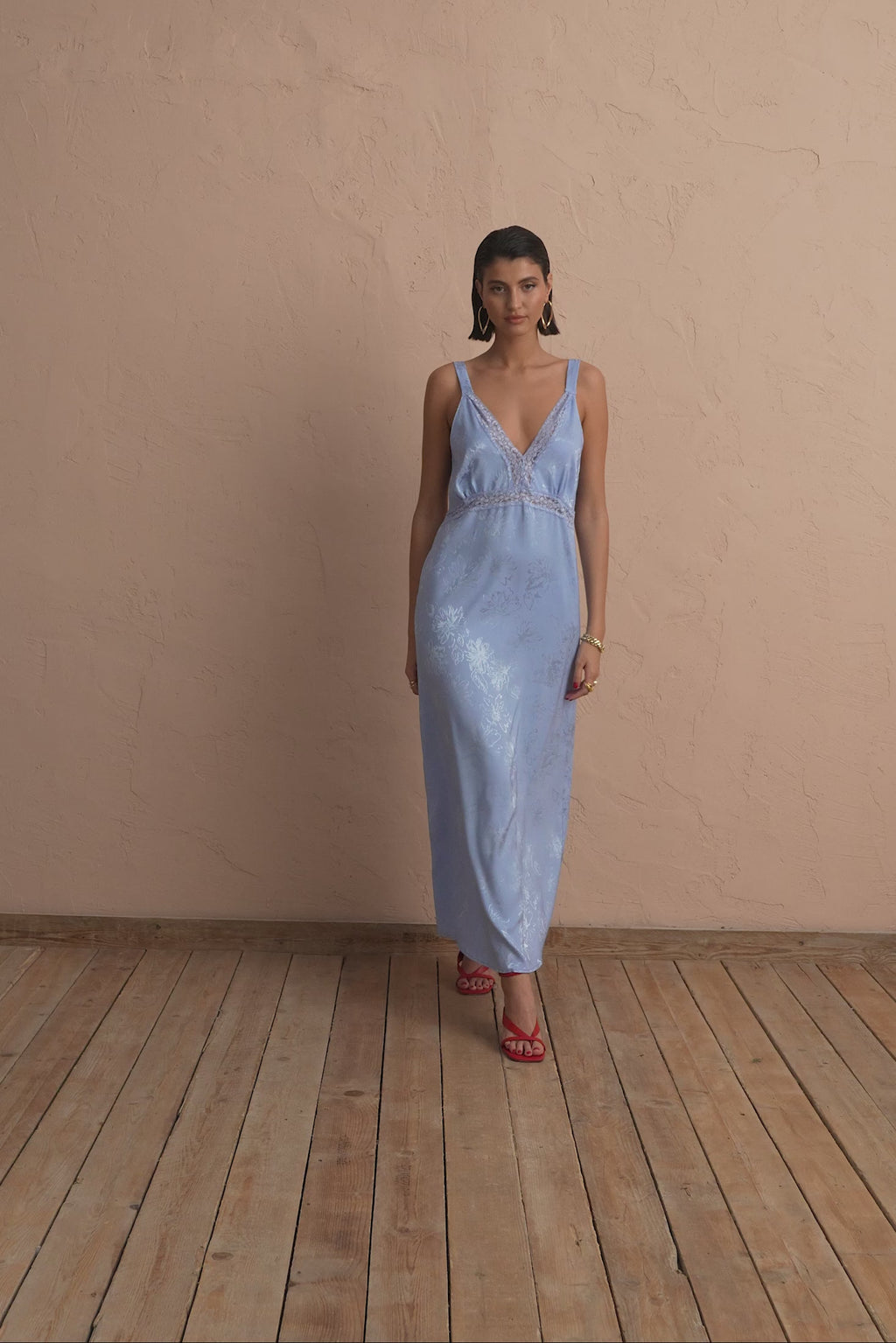 karavan clothing fashion spring summer 25 krvn margot dress lilac