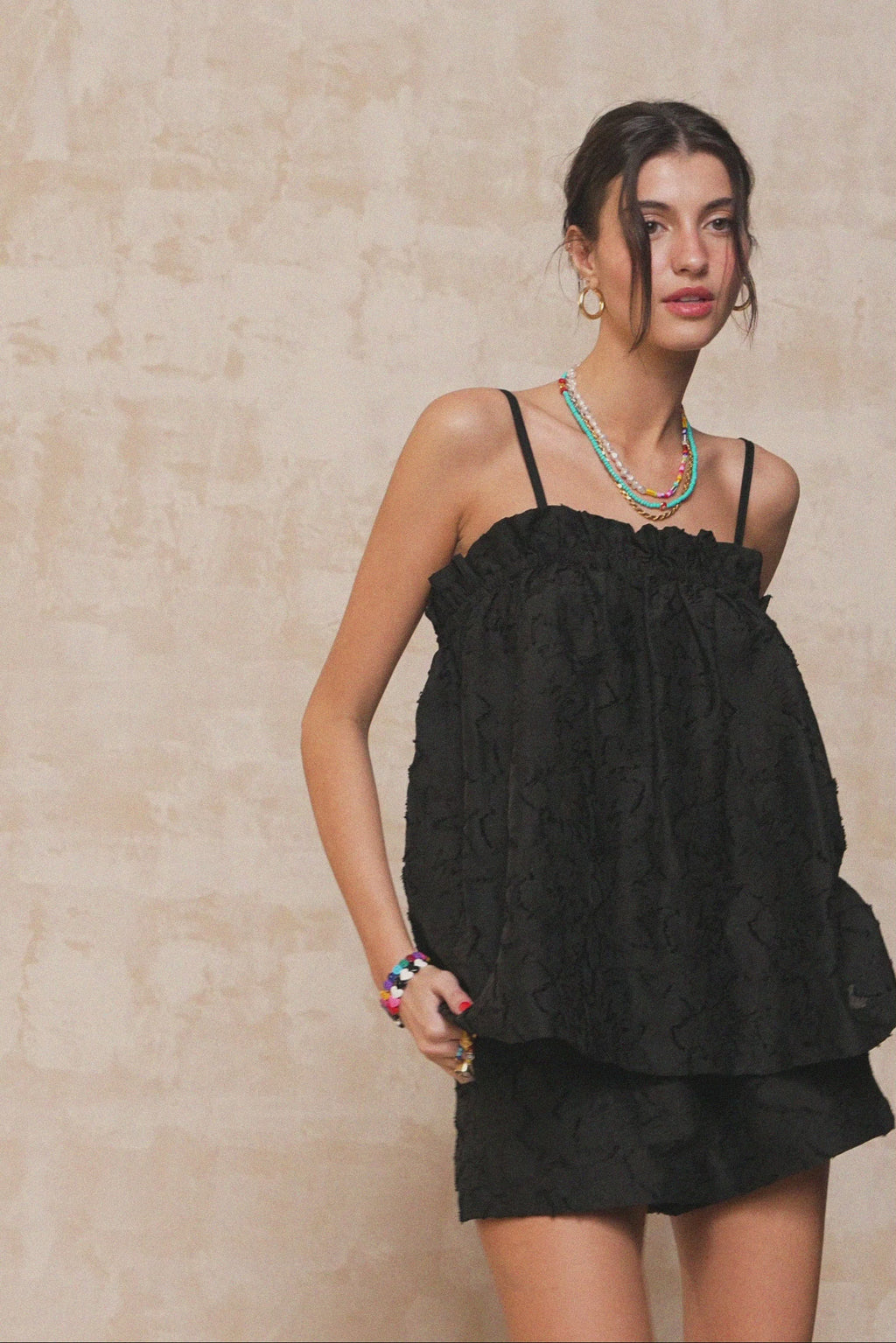 karavan clothing fashion spring summer 26 nai collection serafina top black