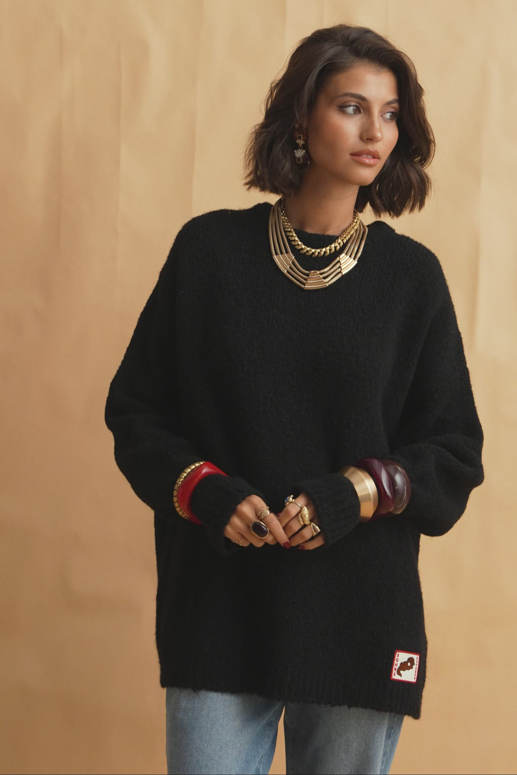 karavan clothing fashion fall winter 25 homecoming collection zoe pullover black