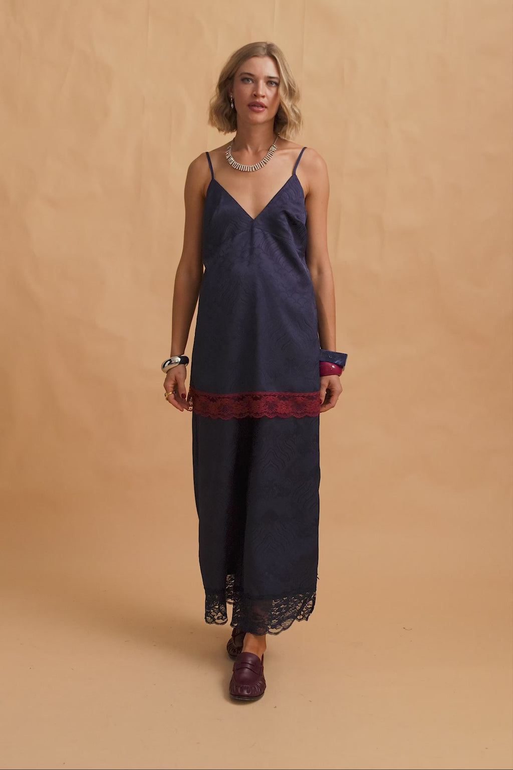 karavan clothing fashion fall winter 25 homecoming krvn collection natalie trousers blue