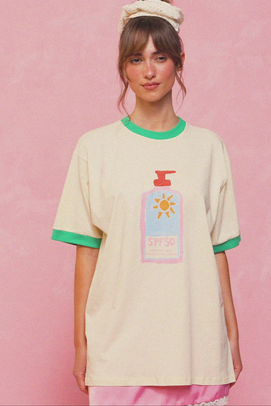 karavan clothing fashion planet homeware spring summer 26 nai collection sunscreen tee yellow energy