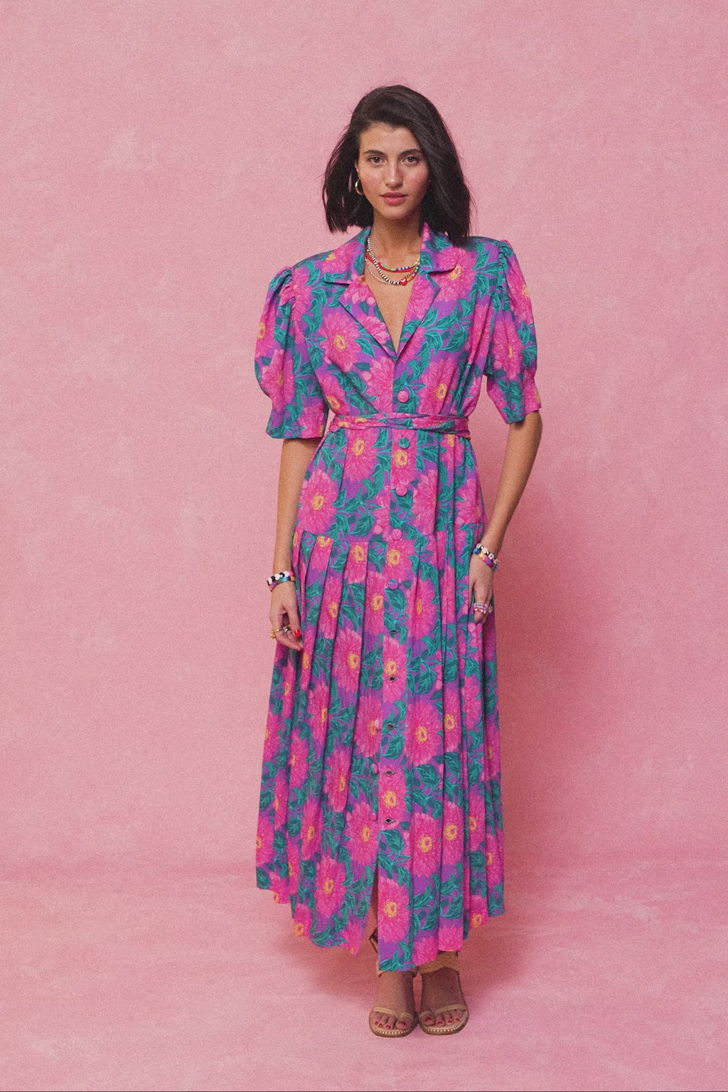 karavan clothing fashion spring summer 26 nai collection debby dress purple pink mums