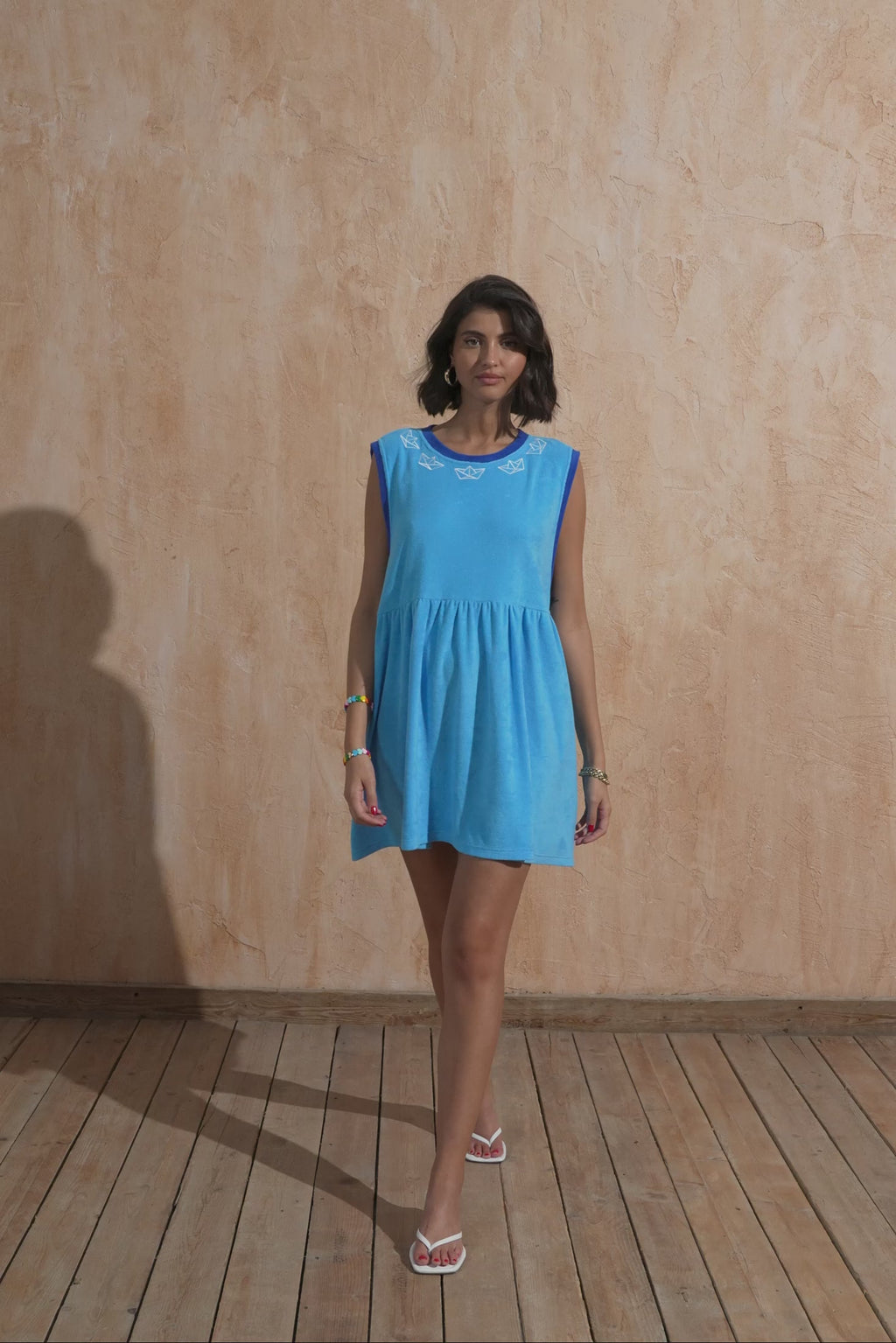 karavan clothing fashion spring summer 25 weekendwear matenia ini dress ciel