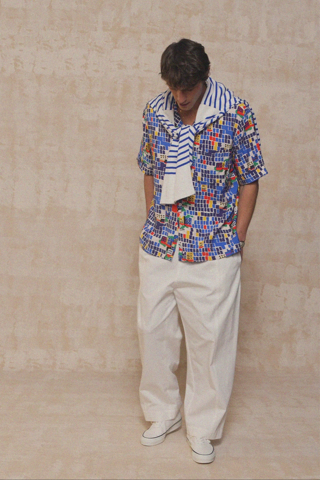 karavan clothing fashion spring summer 26 men nai collection leonardo trousers white