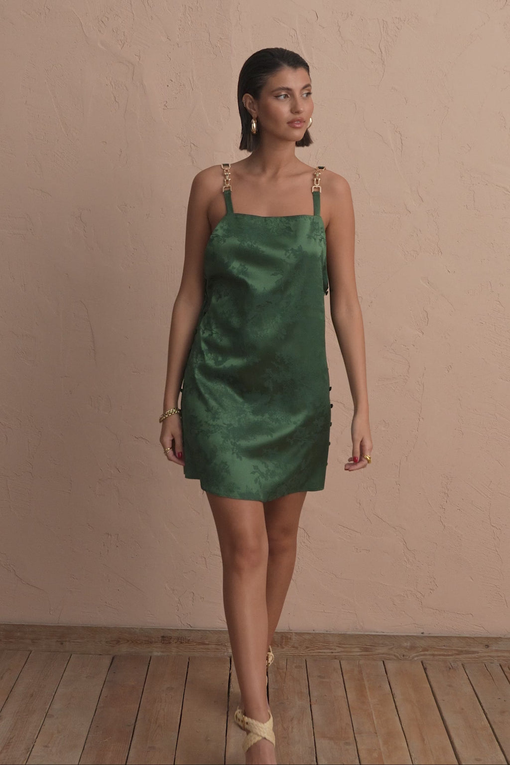 karavan clothing fashion spring summer 25 krvn daphne dress olive green