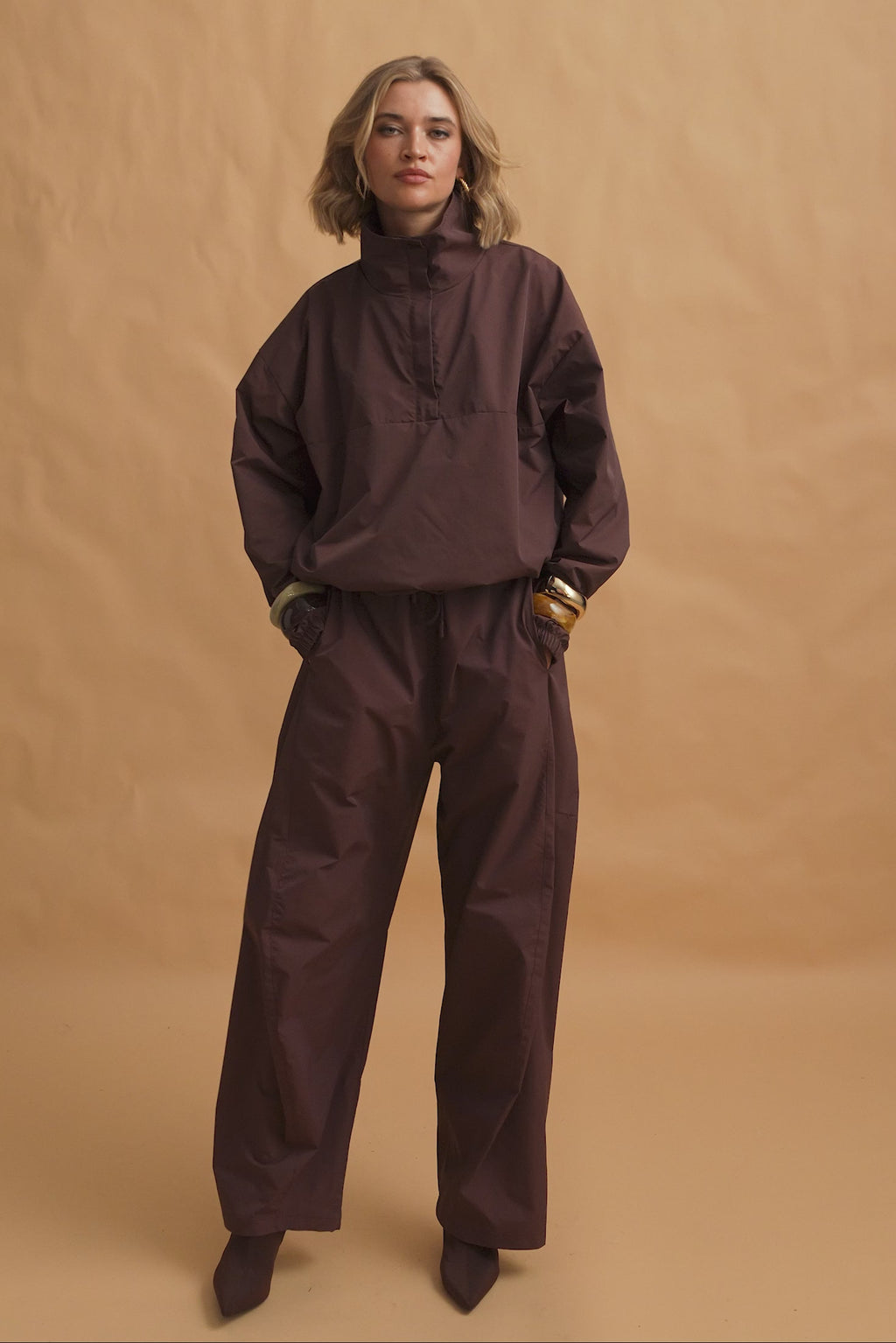 karavan clothing fashion fall winter 25 homecoming krvn collection leilani jacket brown