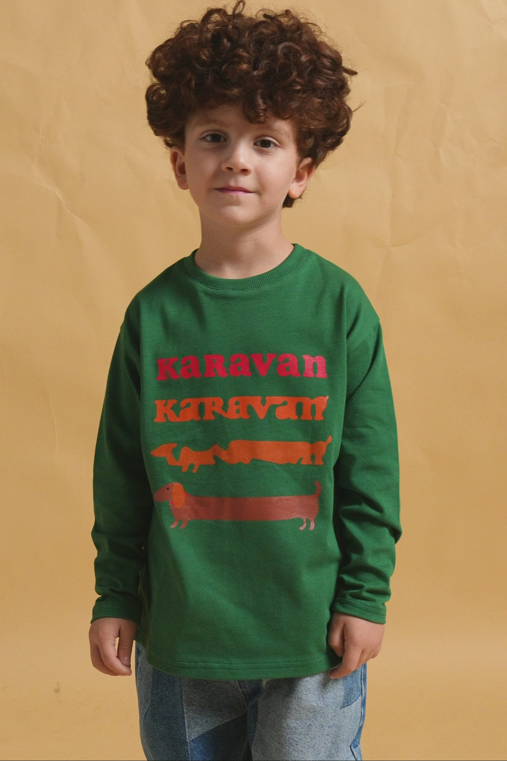 karavan clothing fashion fall winter 25 homecoming rookies collection dennis longsleeve green