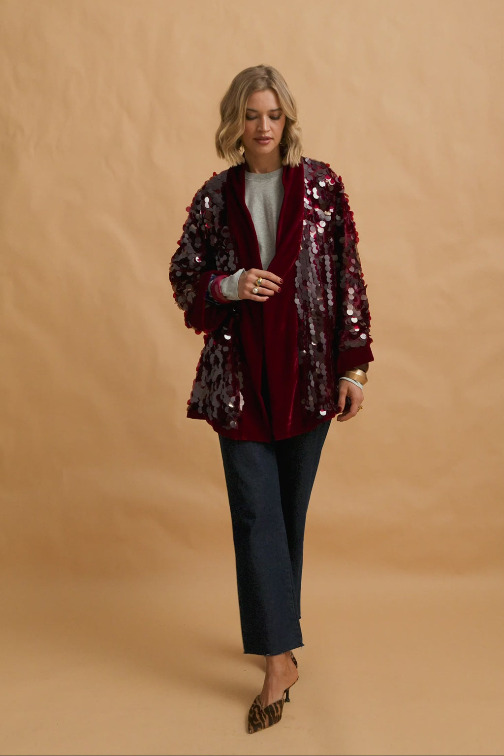 karavan clothing fashion fall winter 25 krvn homecoming collection marietta kimono bordeaux