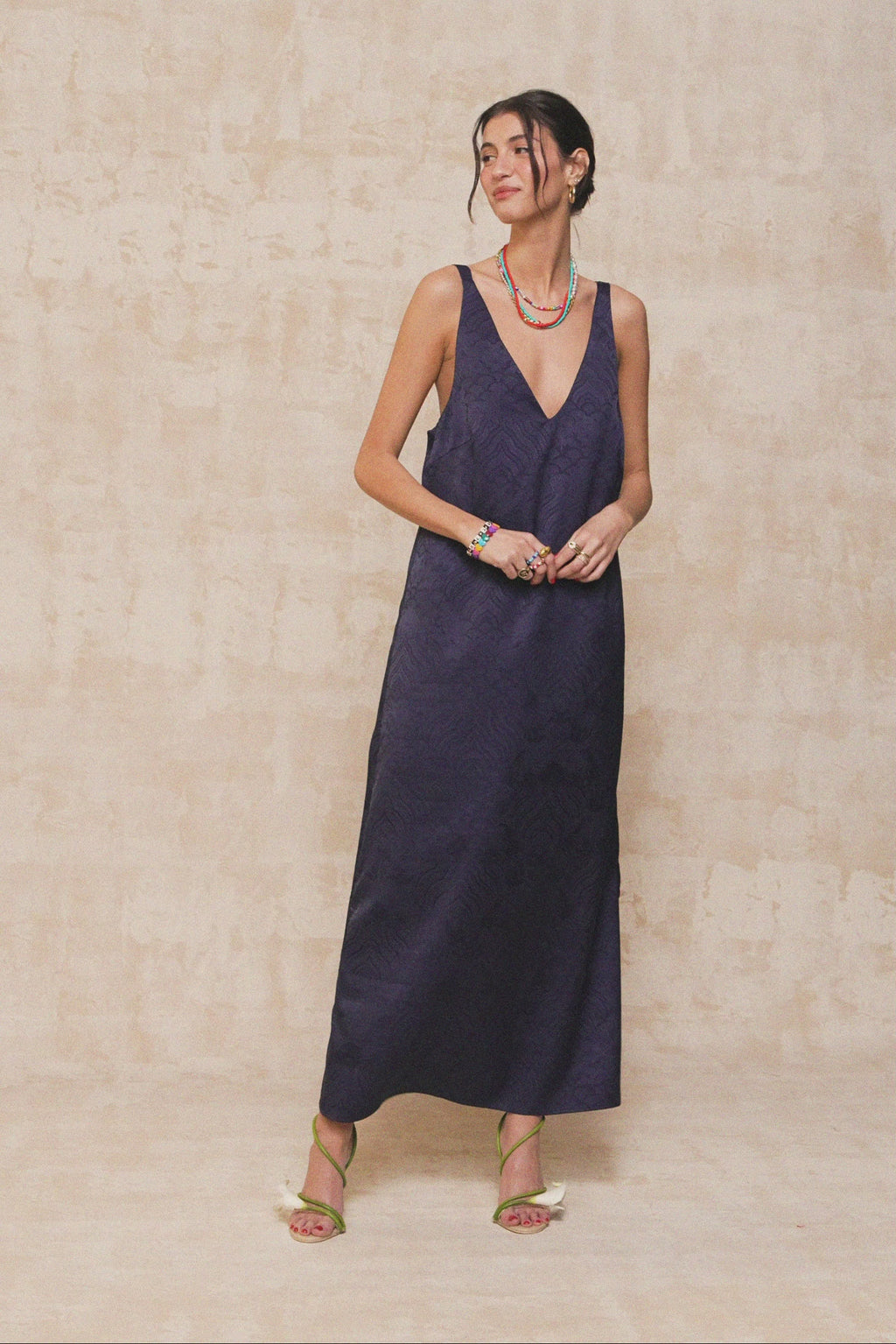 karavan clothing fashion krvn spring summer 26 nai collection amalia dress blue