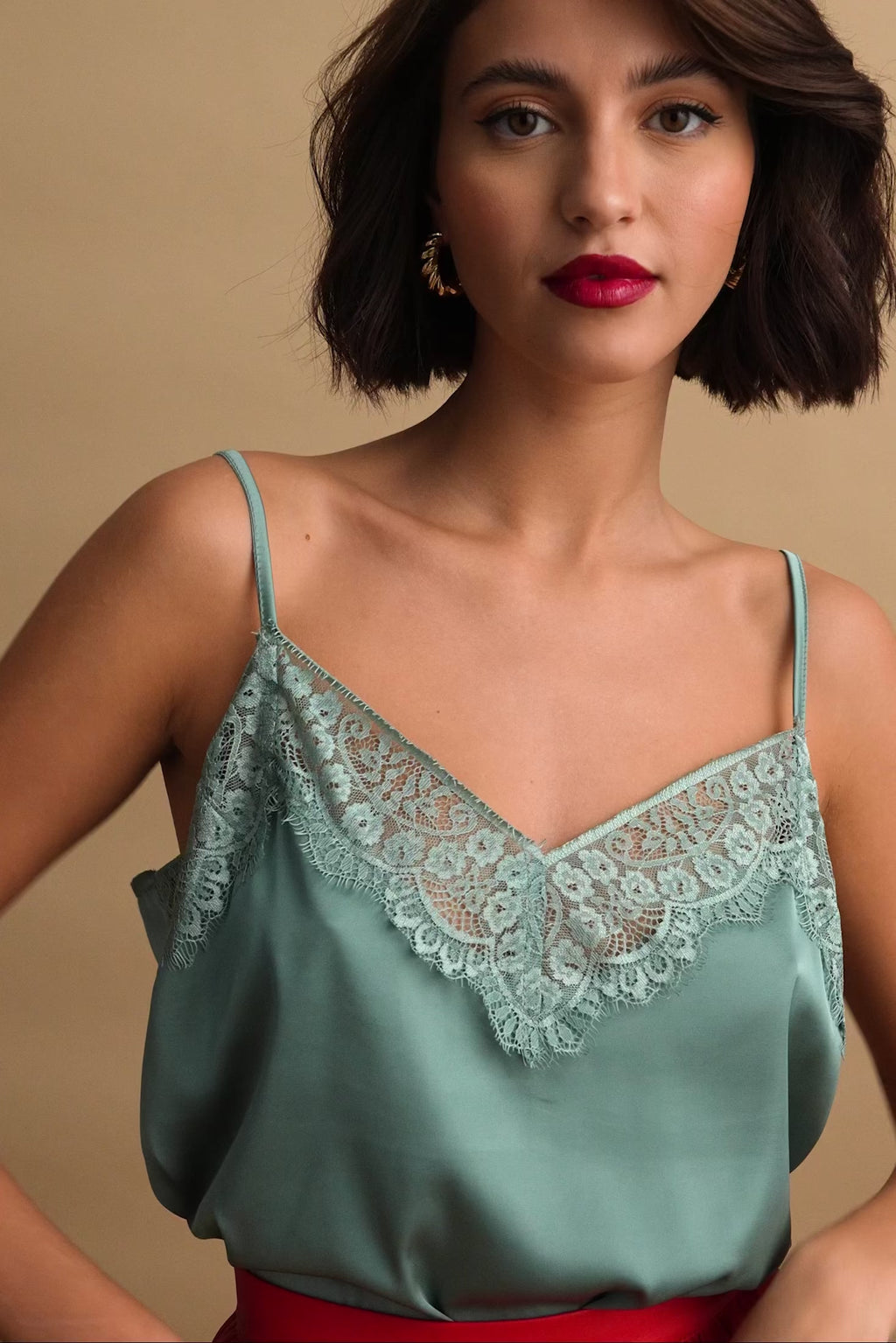 karavan clothing fashion KRVN well i did fall winter 24 25 aura top mint